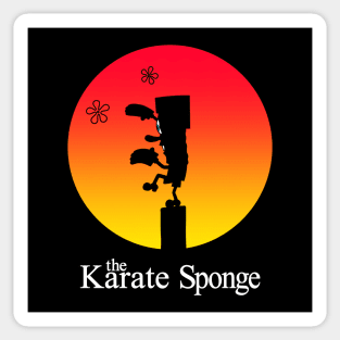 Funny Cute Cartoon 80's Karate Movie Parody Gift Sticker